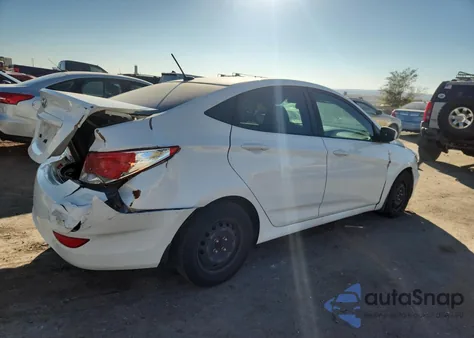 2016 Hyundai Accent Se z USA, uszkodzony, nr VIN KMHCT4AE0GU165535